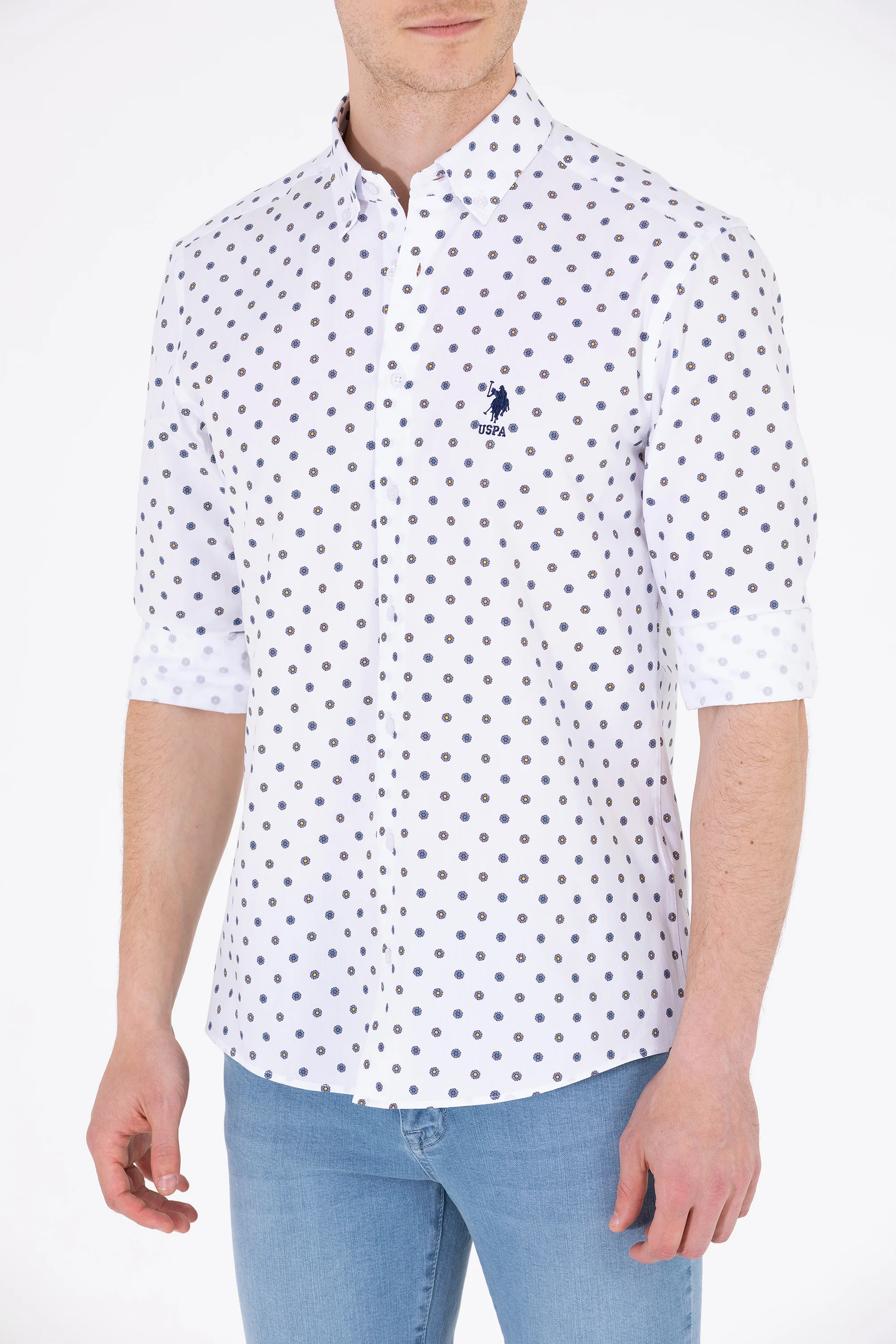 Mens Shirt White - Image 4