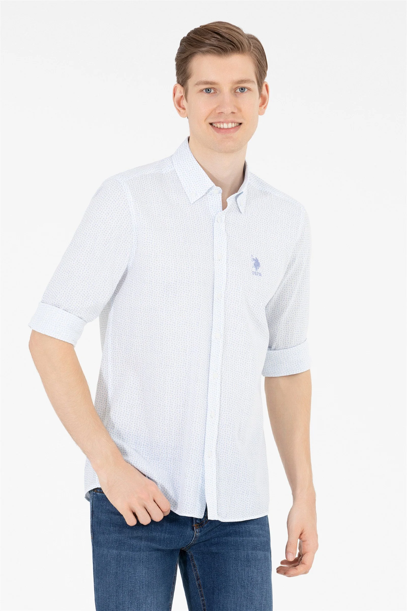 Mens Shirt Blue
