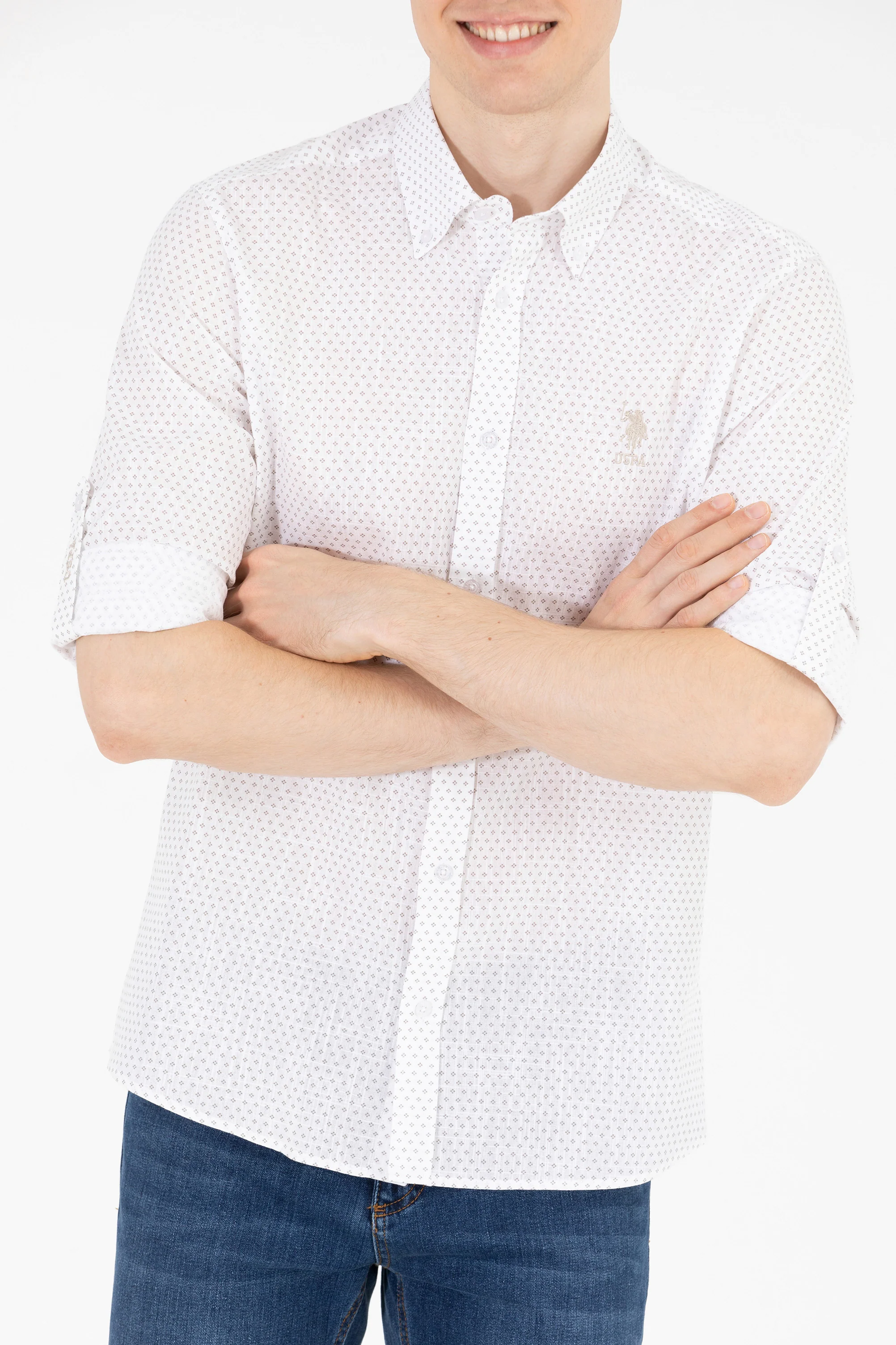 Mens Shirt Stone - Image 4