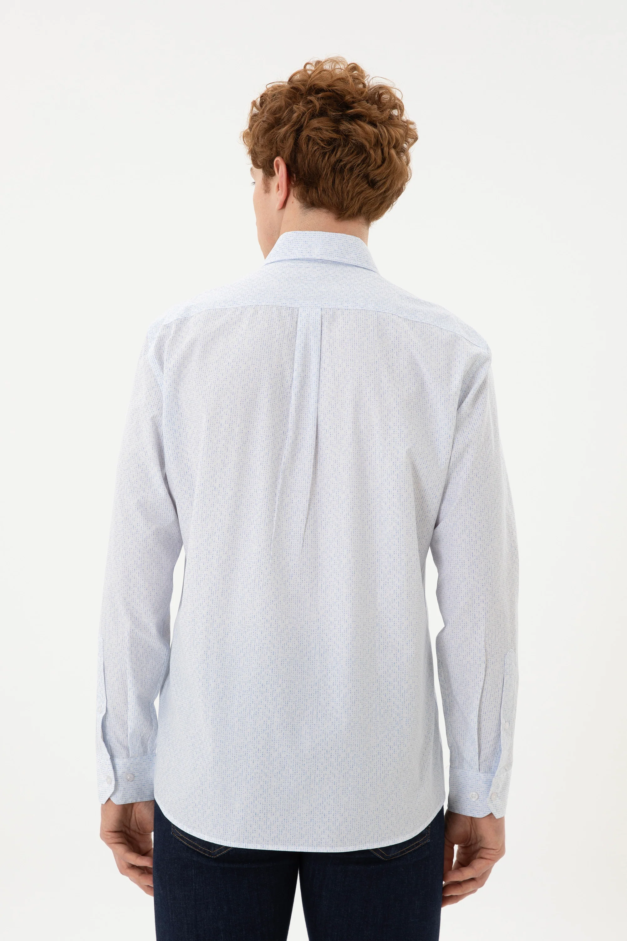 Mens Shirt Light Blue - Image 2