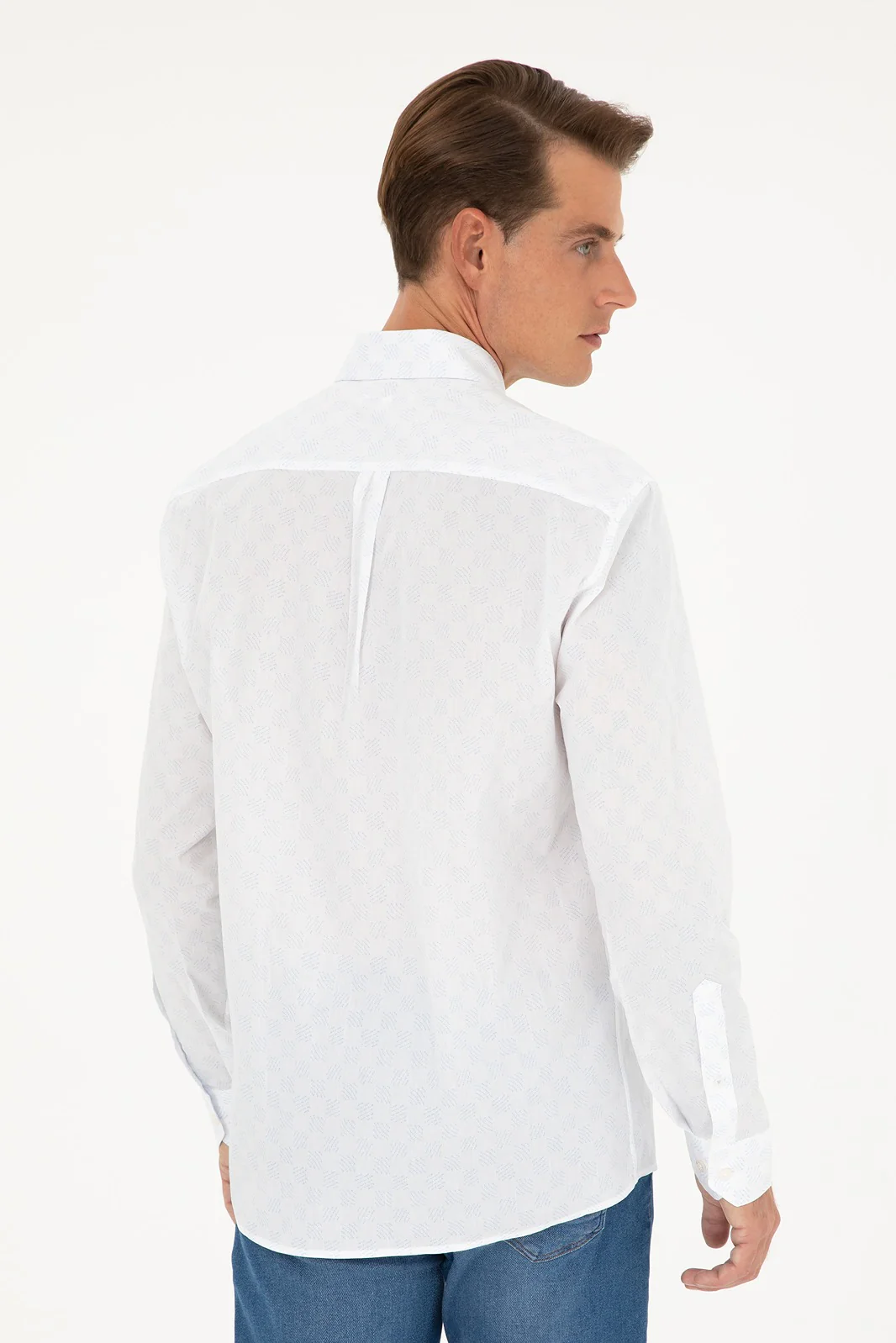 Mens Shirt Light Blue - Image 2