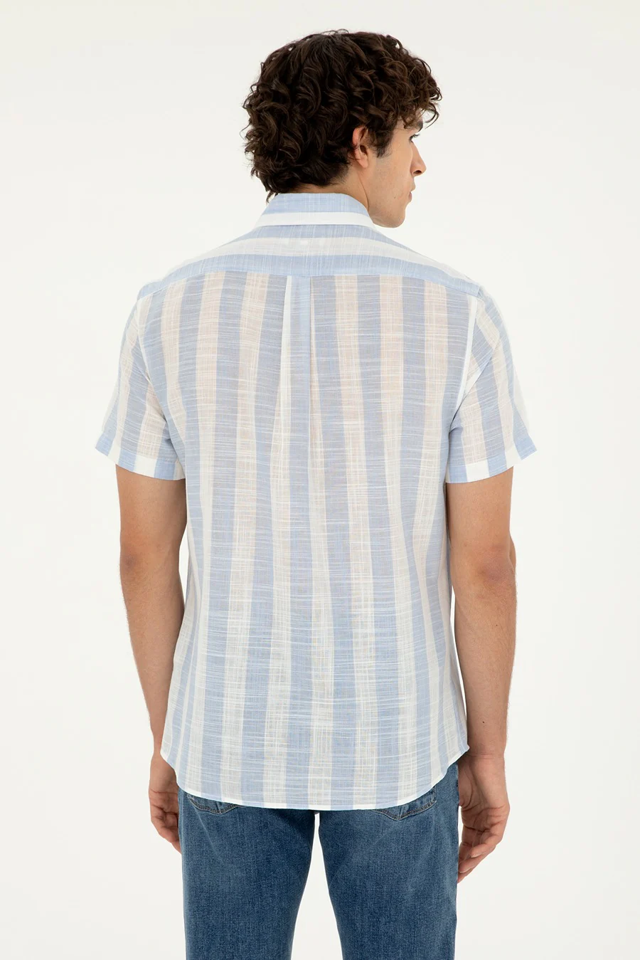 Mens Shirt Light Blue - Image 2