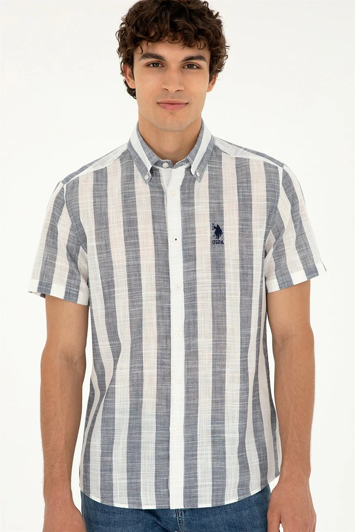 Mens Shirt Navy Blue