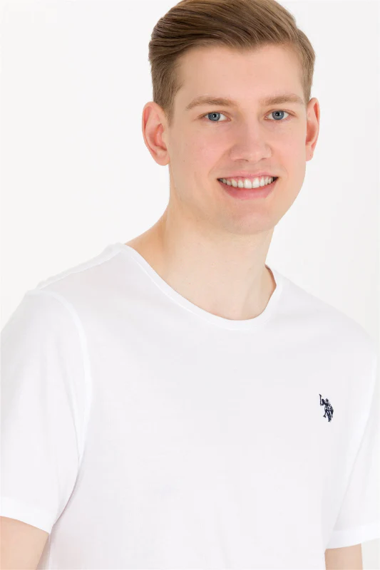 Mens Basic T Shirt White