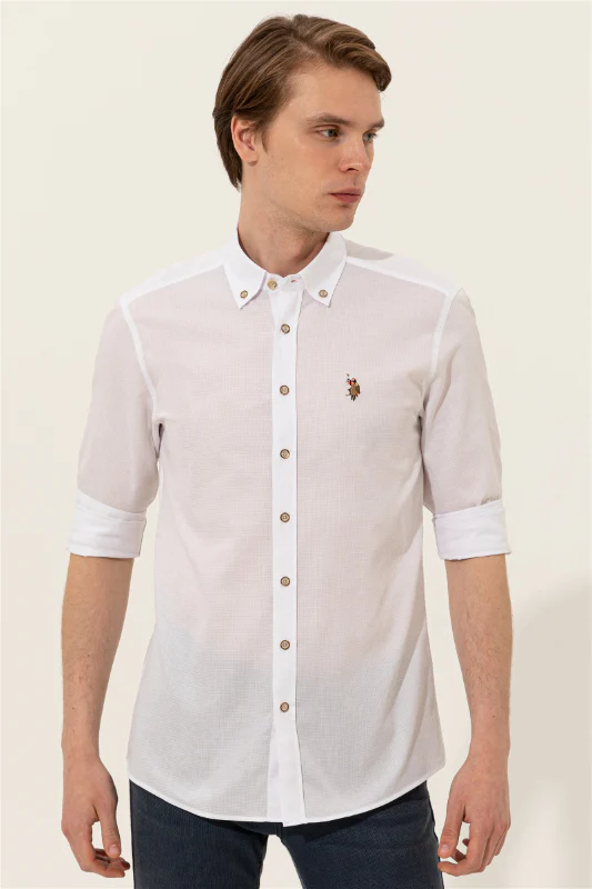 Mens Basic Shirt White