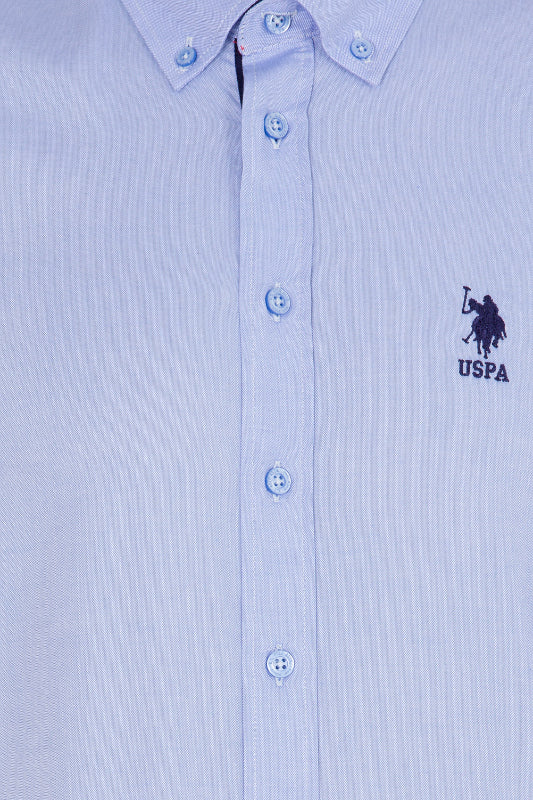 Mens Shirt Blue - Image 4