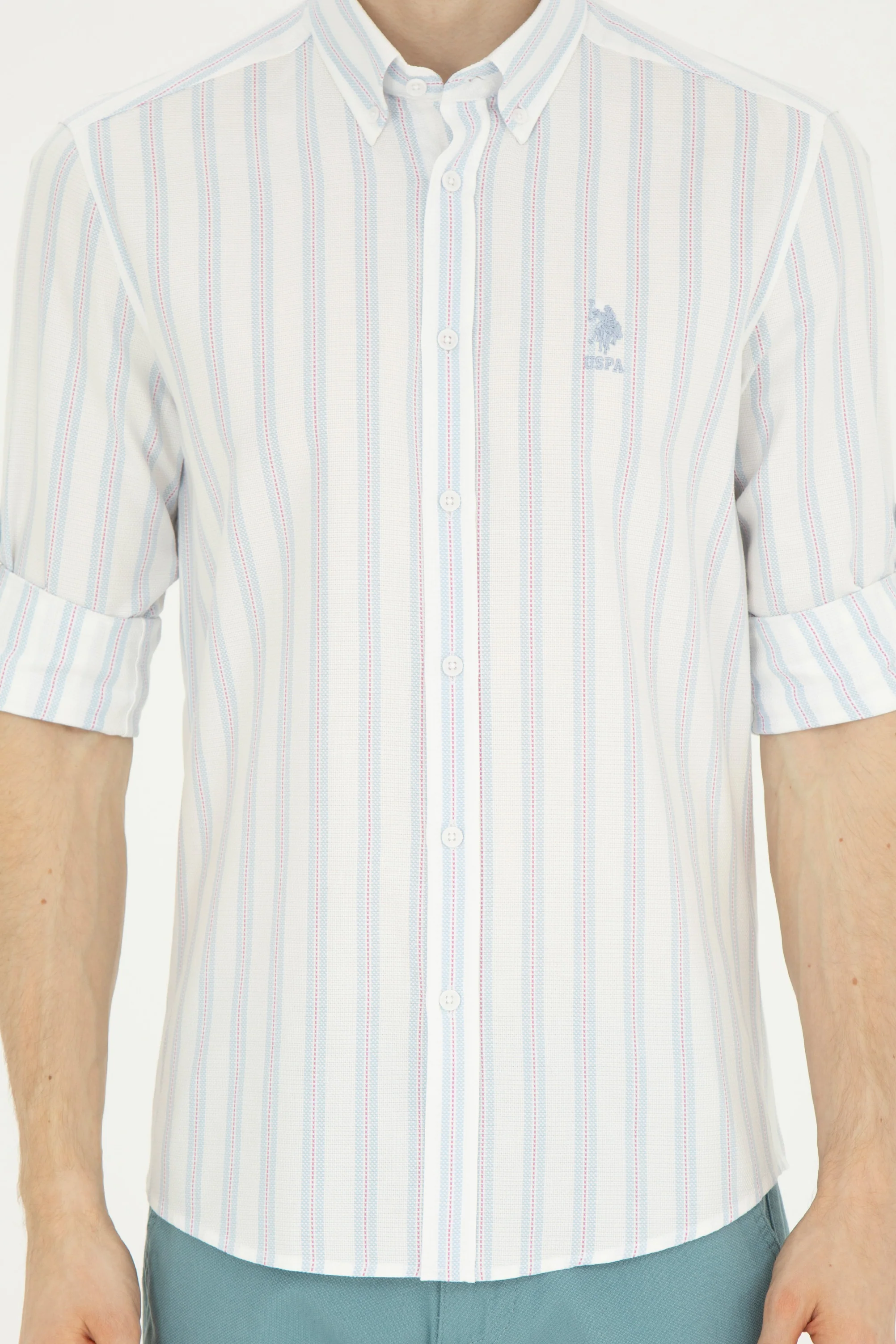 Mens Shirt Light Blue - Image 3