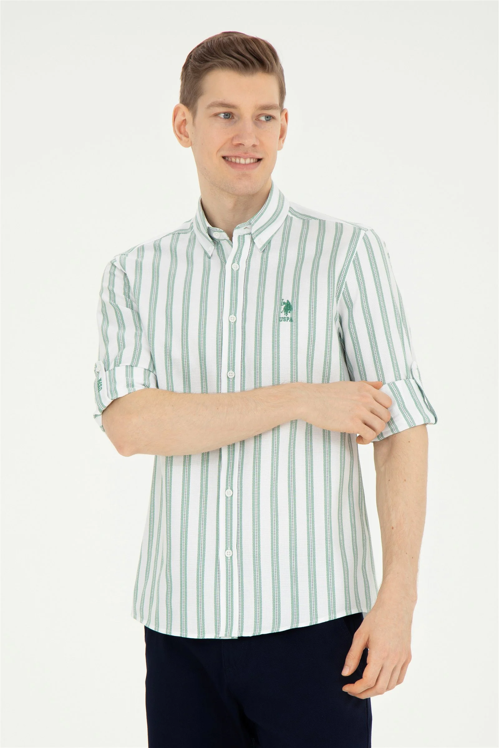 Mens Shirt Green