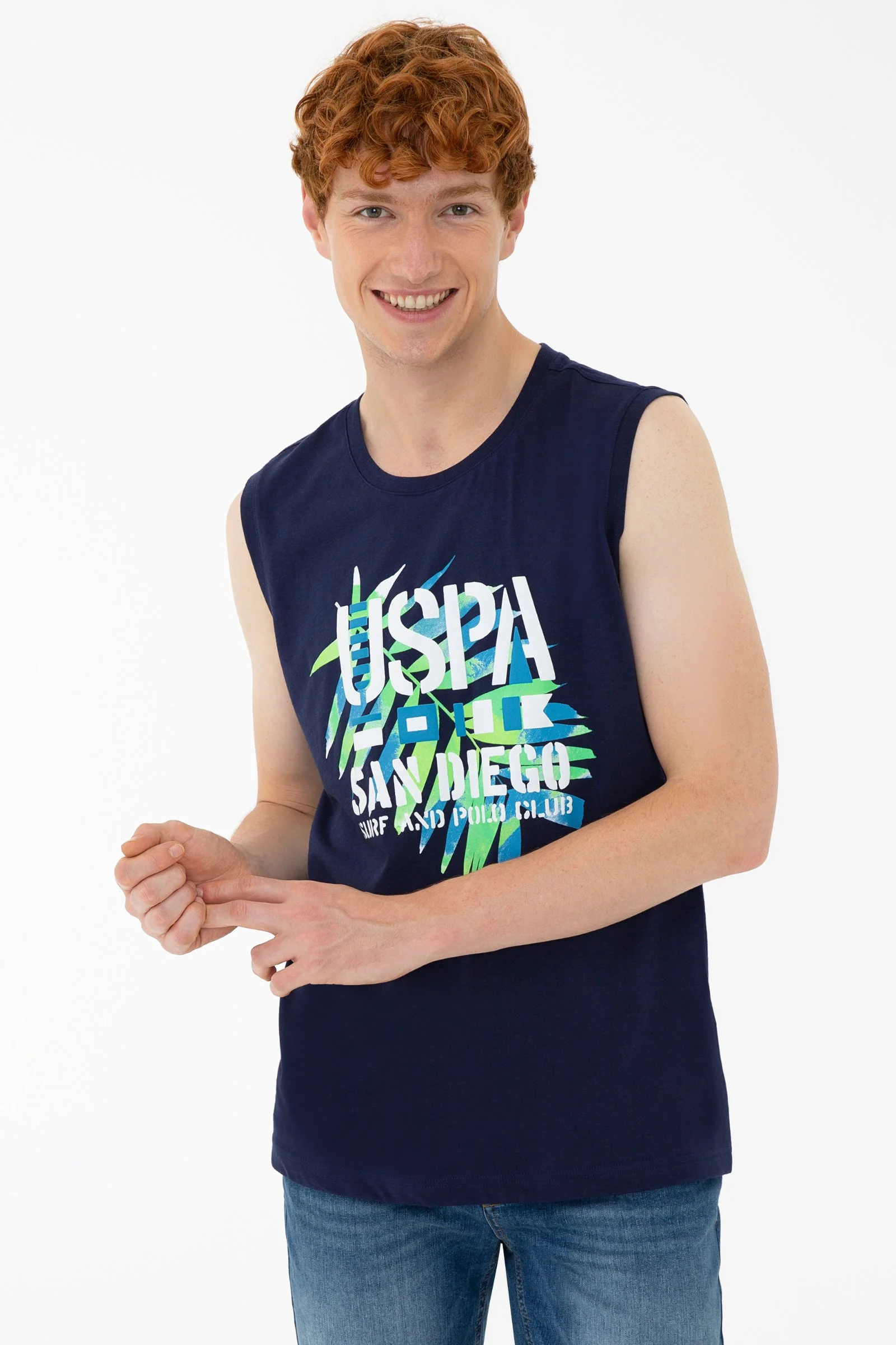 Mens T Shirt Navy Blue