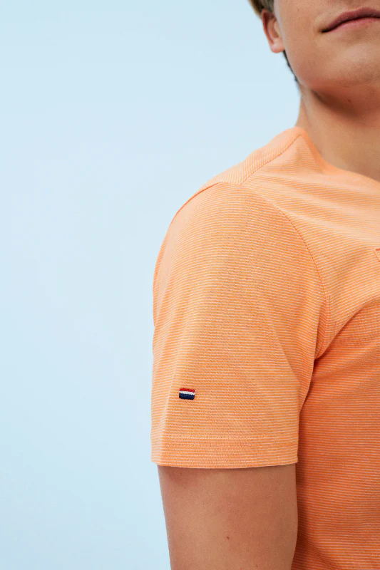 Mens T Shirt Orange - Image 3