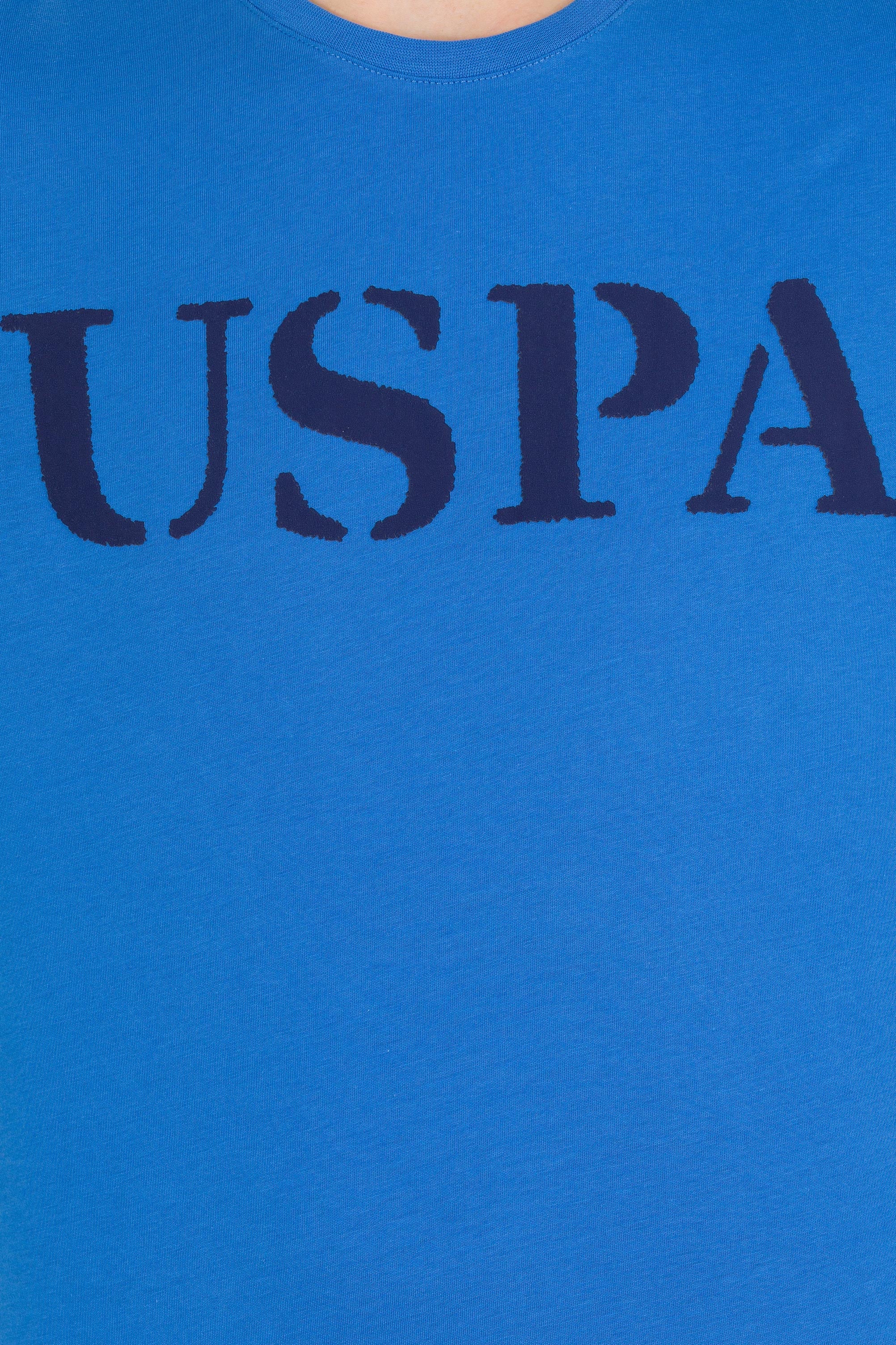 Mens Basic T Shirt Sax - Image 4