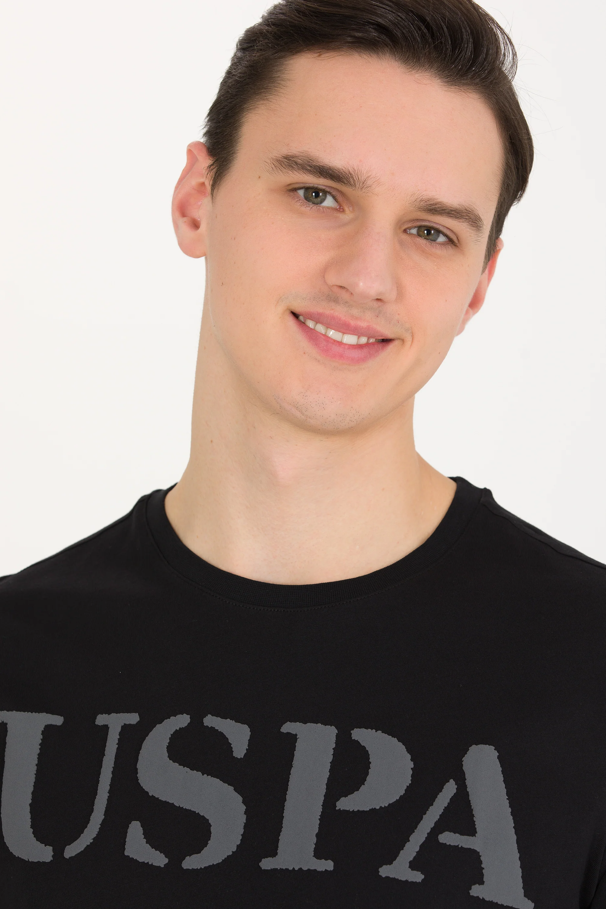 Mens Basic T Shirt Black - Image 3