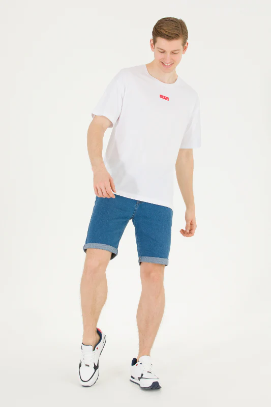 Mens T Shirt White - Image 2