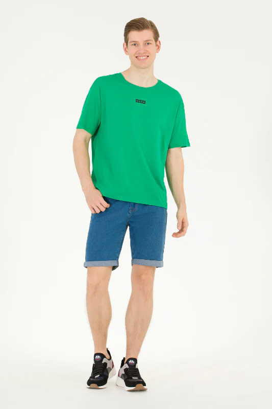 Mens T Shirt Apple Green - Image 4