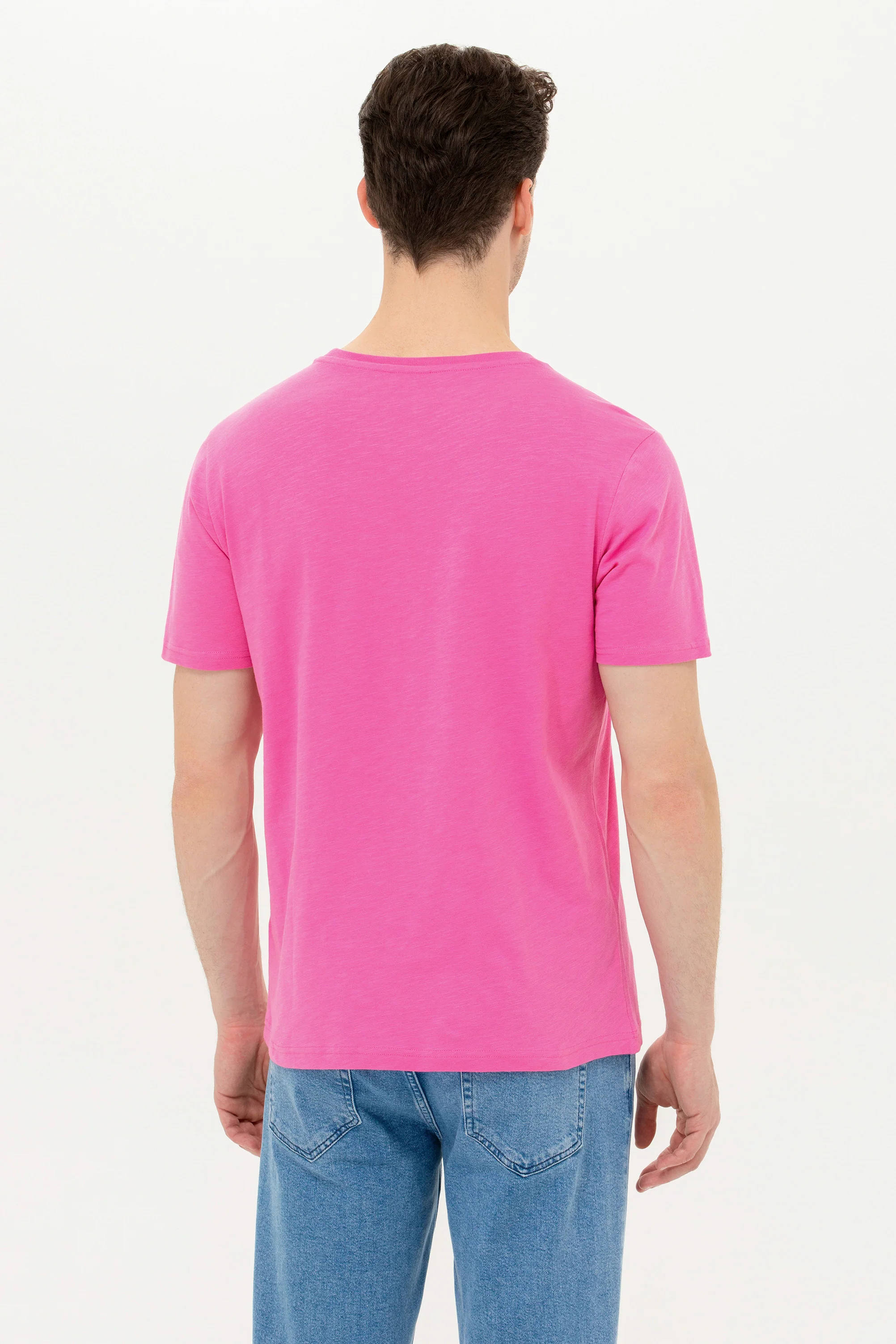 Mens T Shirt Pink - Image 2
