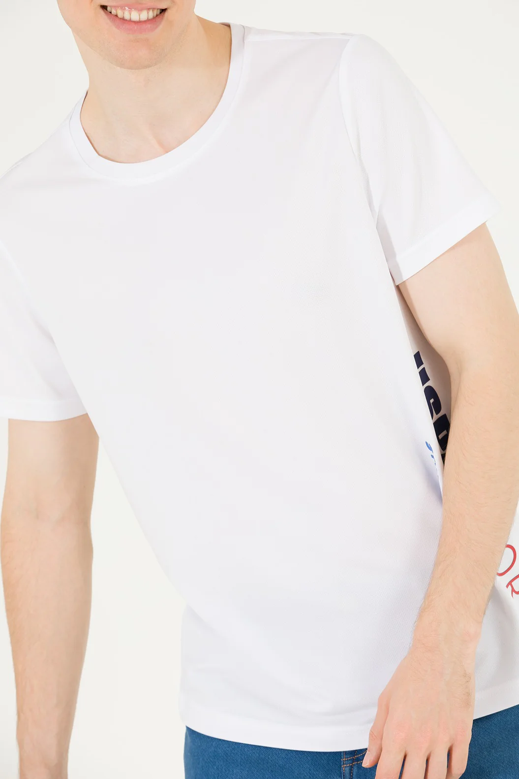 Mens T Shirt White - Image 2