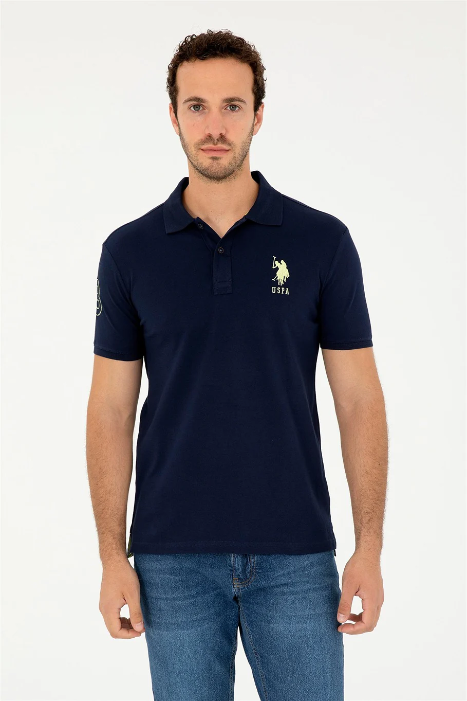 Mens Basic T-Shirt Navy Blue
