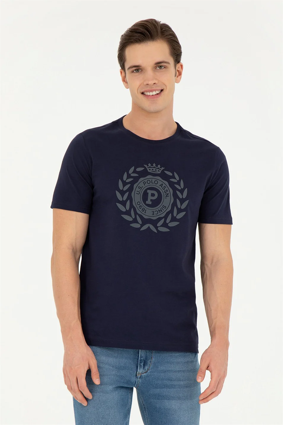 Mens T-Shirt Navy Blue