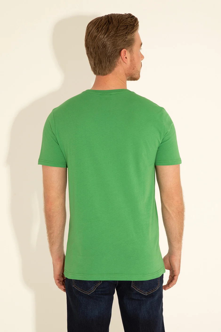 Mens T-Shirt Green - Image 2