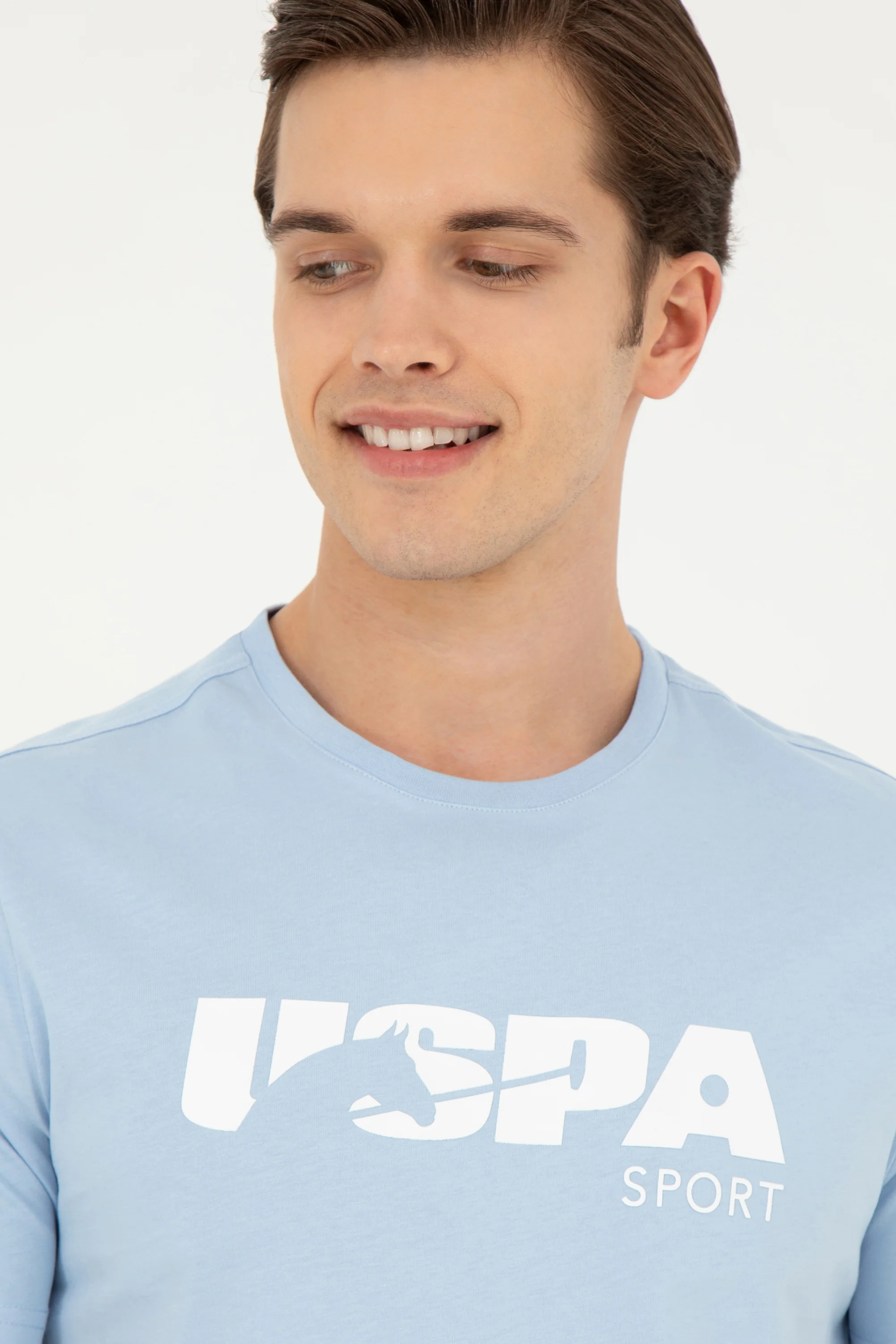 Mens T-Shirt Light Blue - Image 3