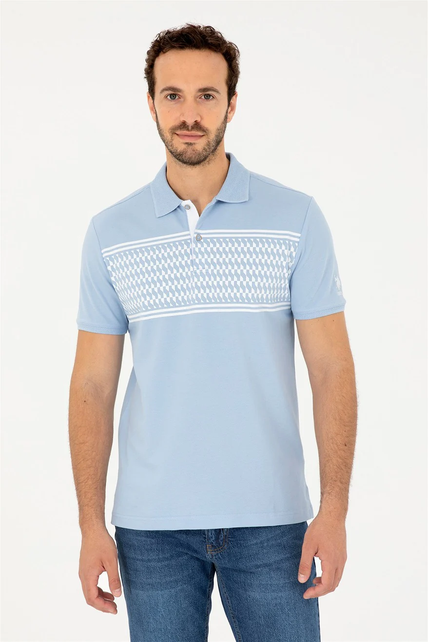 Mens T-Shirt Light Blue
