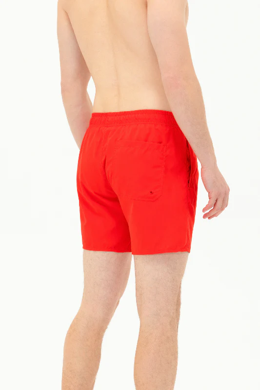Mens Swimwear Red - Image 2