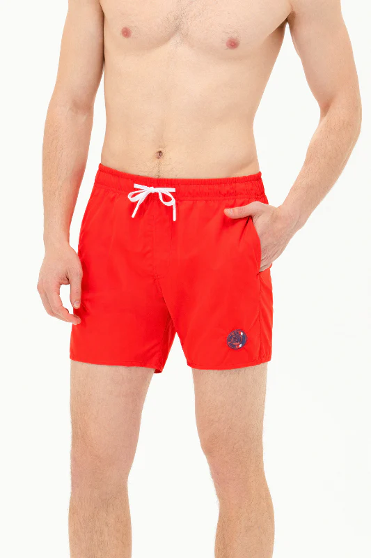 Mens Swimwear Red - Image 3