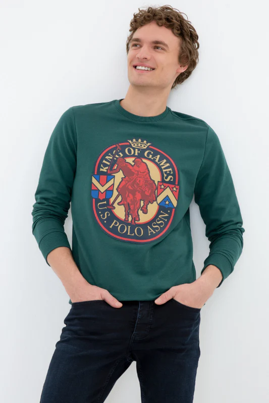 Mens Sweatshirt Dark Eden