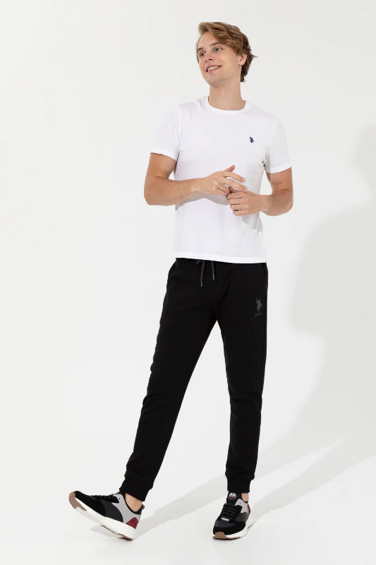 Mens Sweatpants Black - Image 3