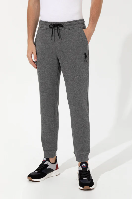 Mens Sweatpants Anthracite Melange