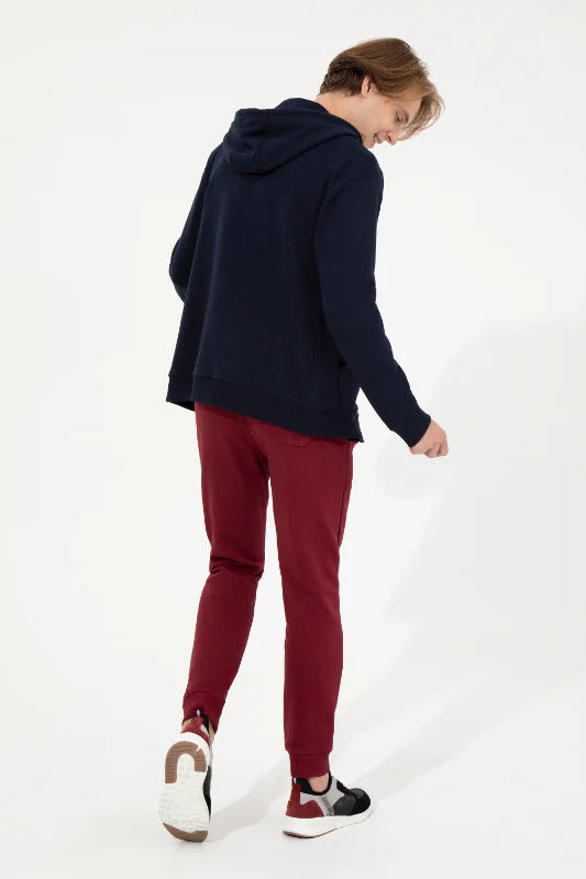 Mens Sweatpants Cherry - Image 4