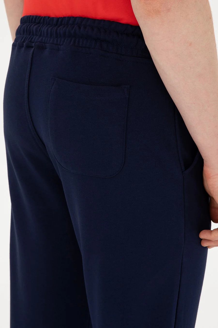 Mens Sweatpants Navy Blue - Image 3