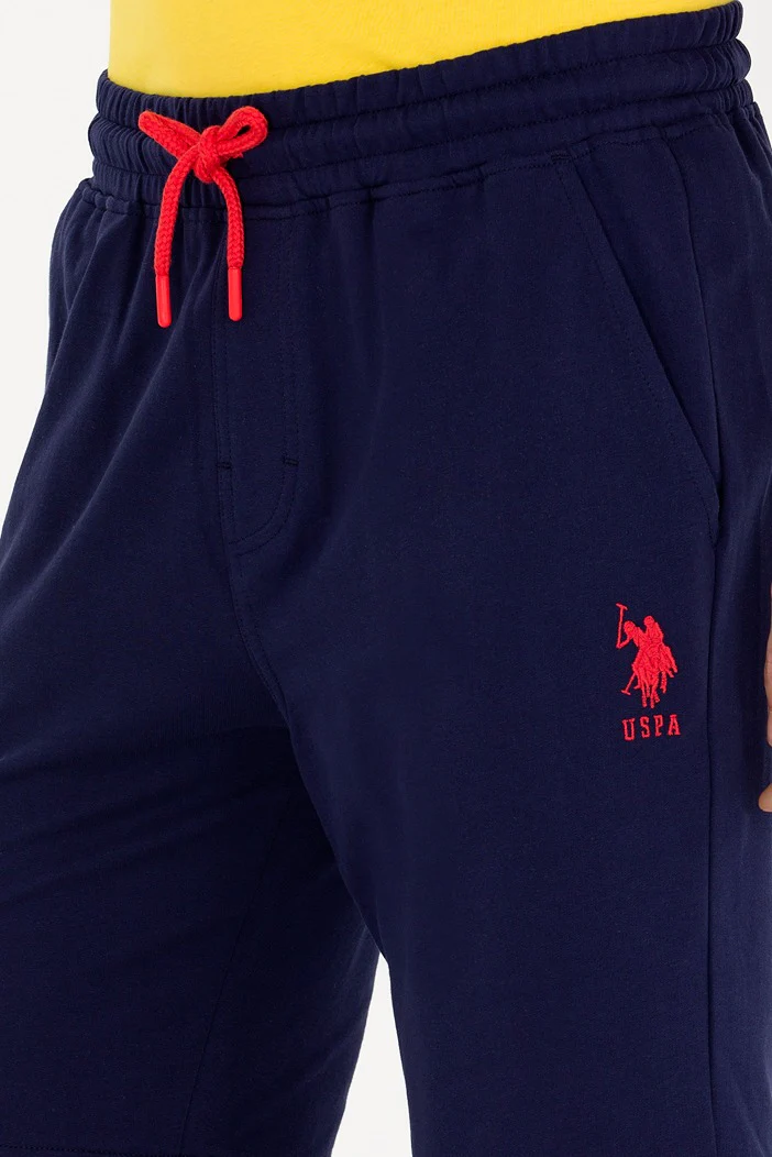 Mens Sweatshorts Navy Blue - Image 2