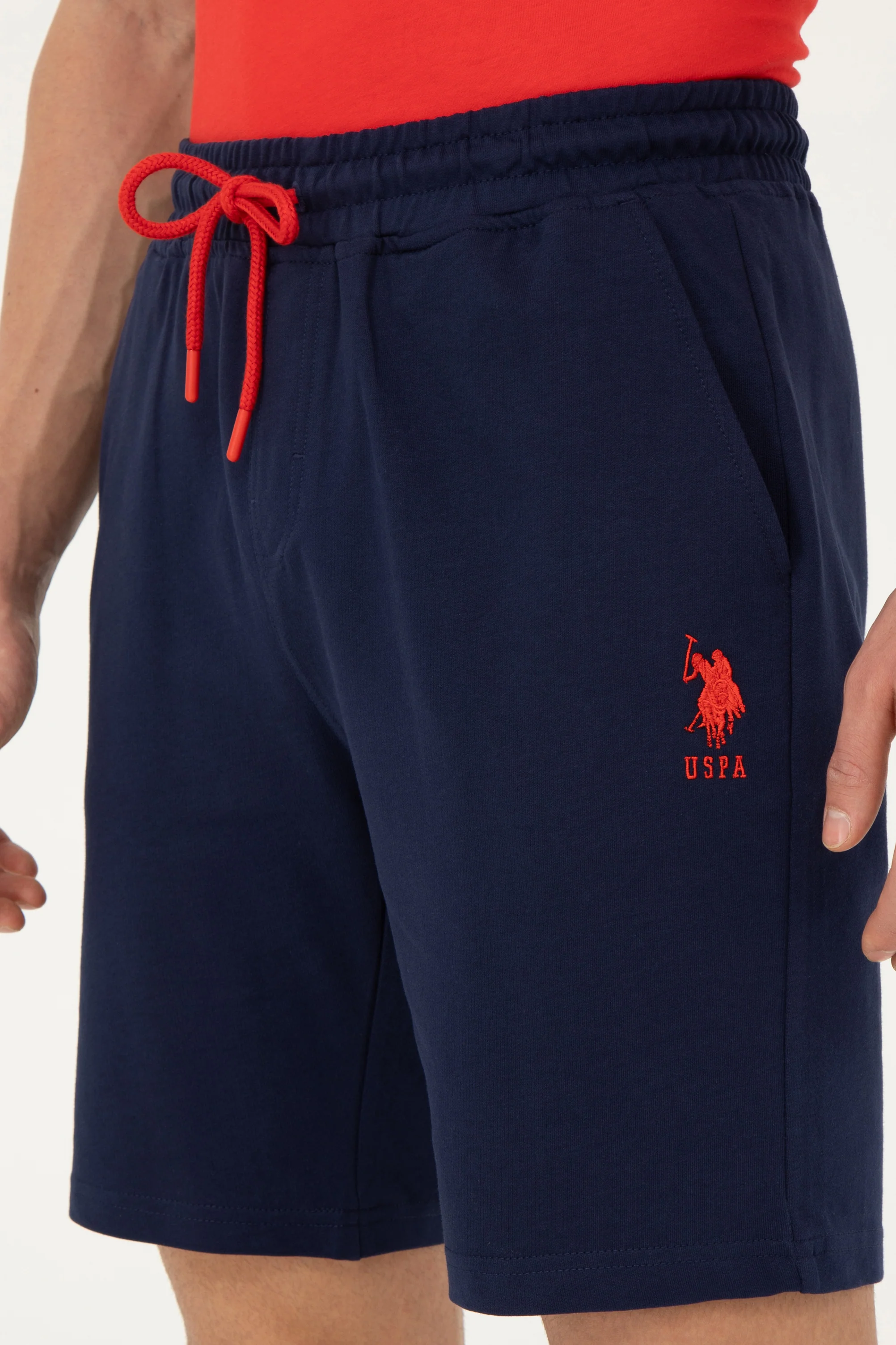 Mens Sweatshorts Navy Blue
