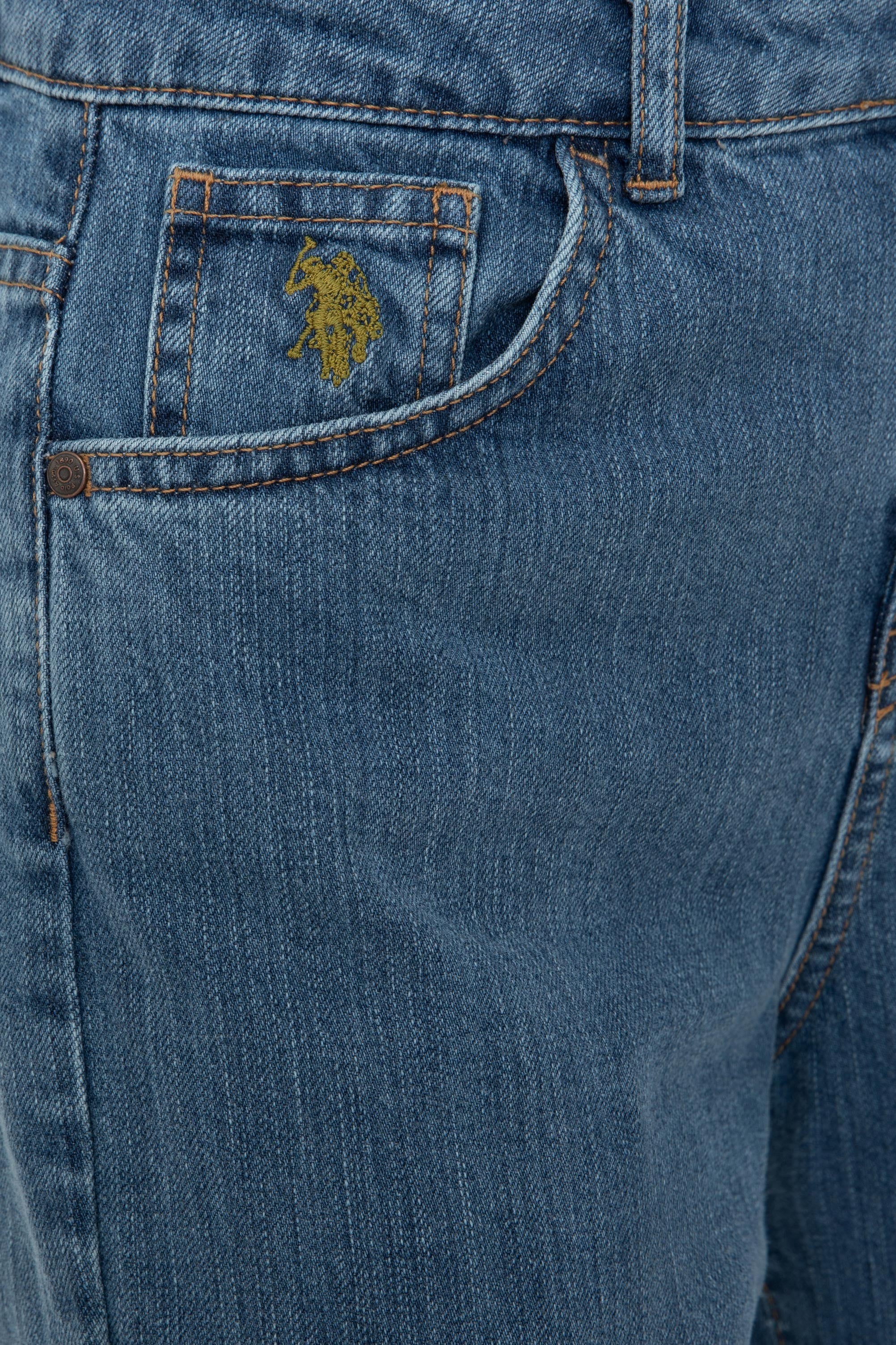 Womens Ladies Jeans Blue - Image 5