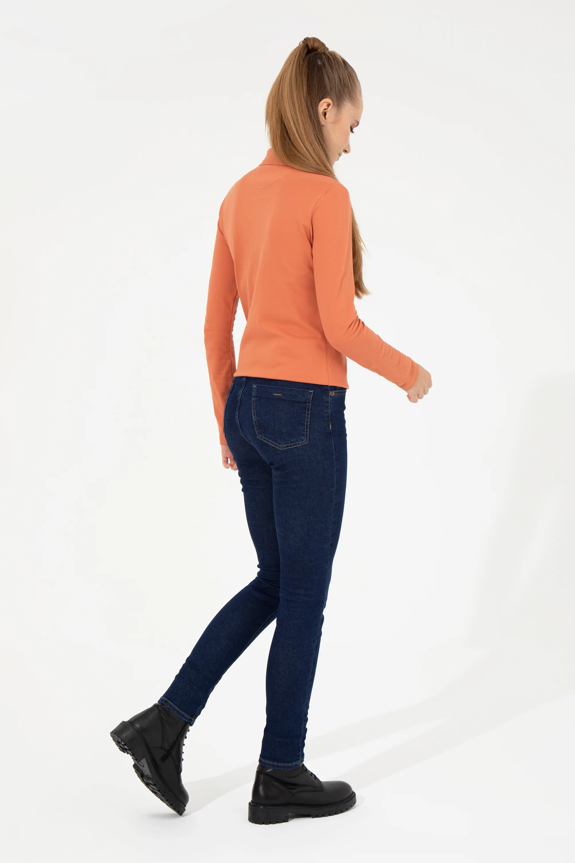 Womens Jeans Blue - Image 2
