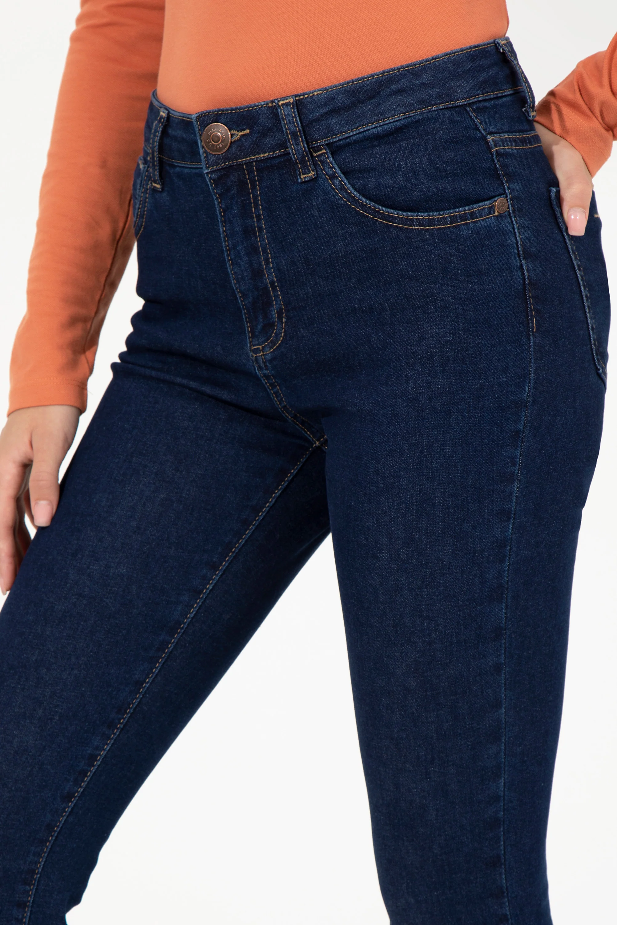 Womens Jeans Blue - Image 4