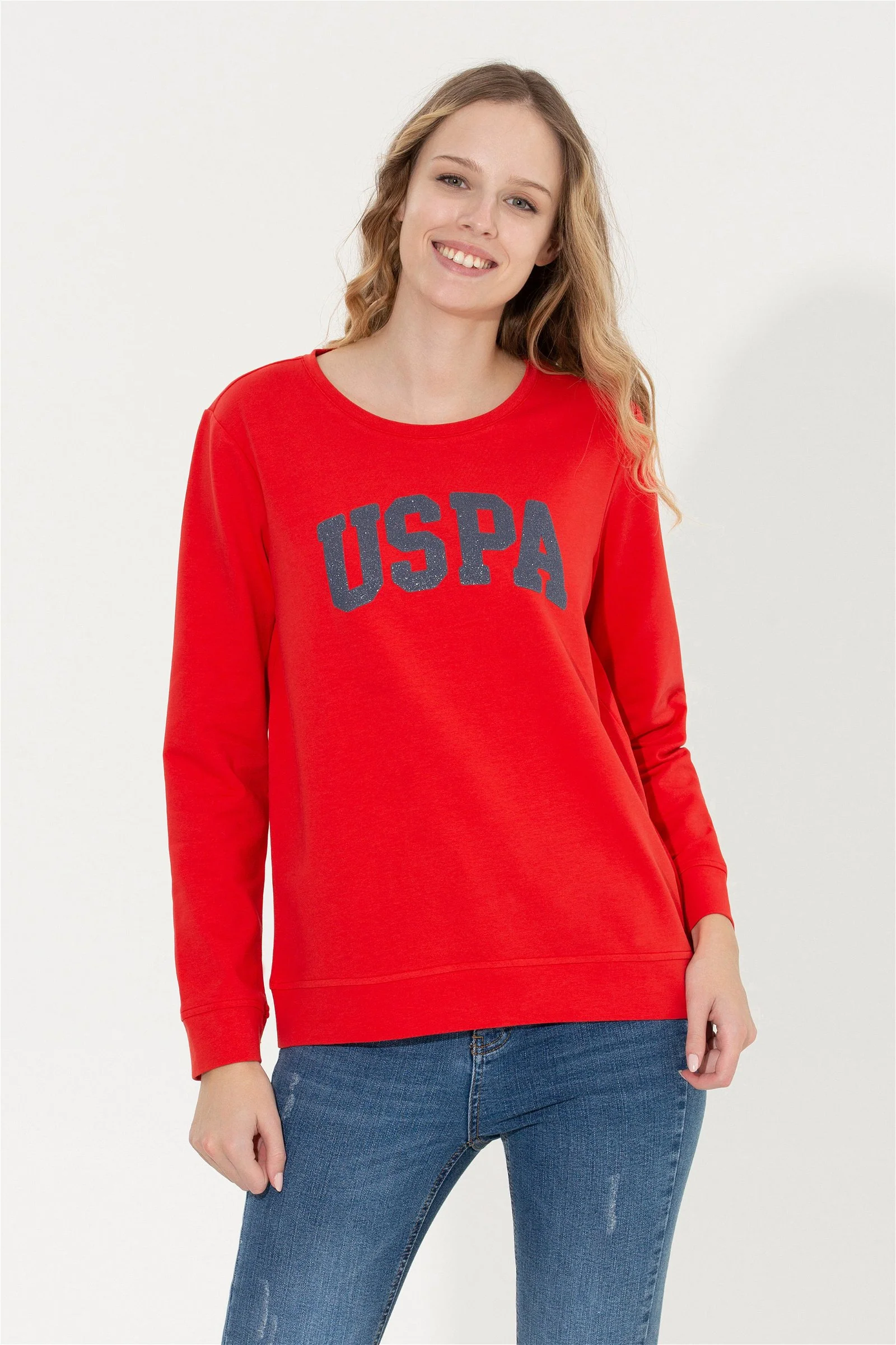 Womens Sweatshirt Red
