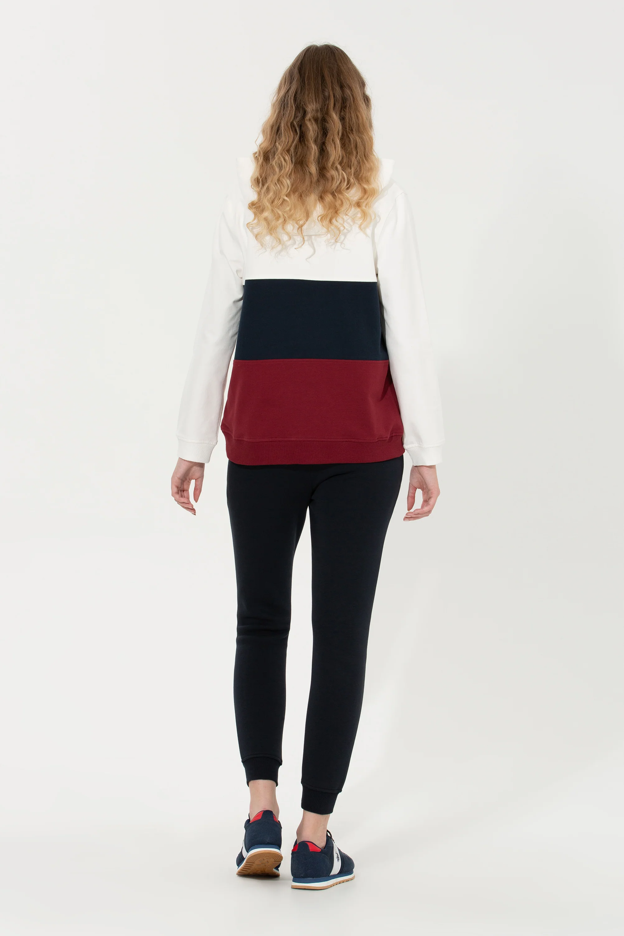 Womens Sweatpants Navy Blue - Image 2