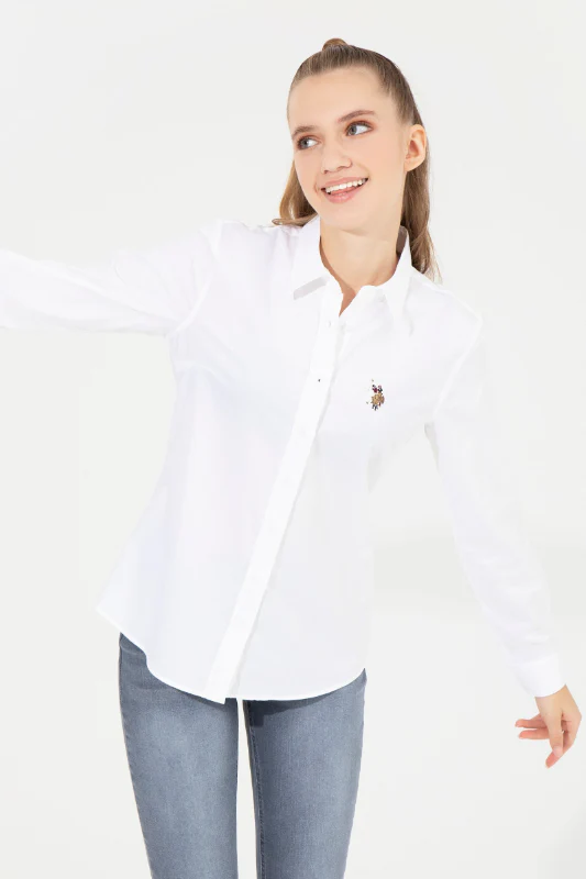 Womens Basic Shirt White