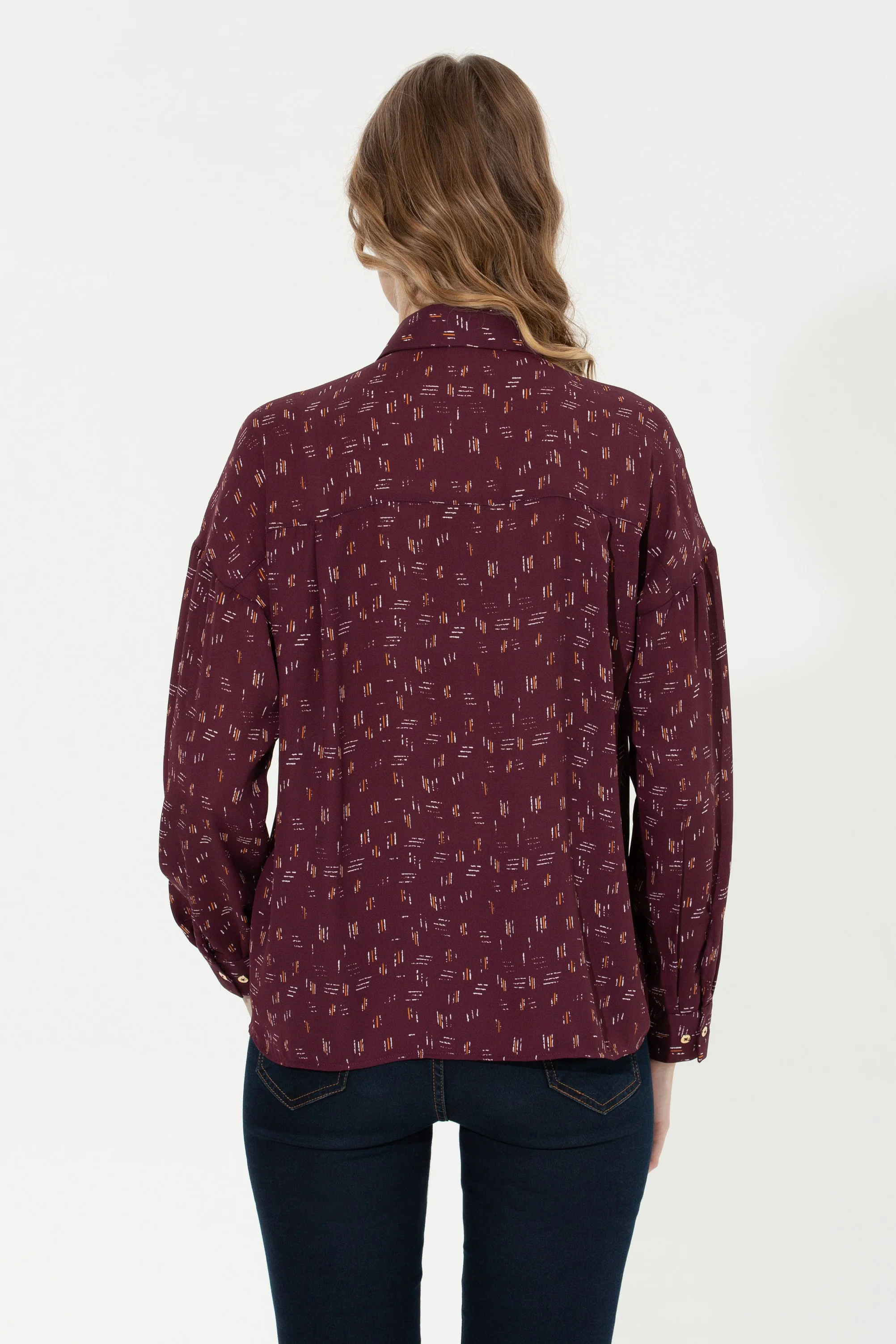 Womens Ladies Shirt Cherry - Image 5