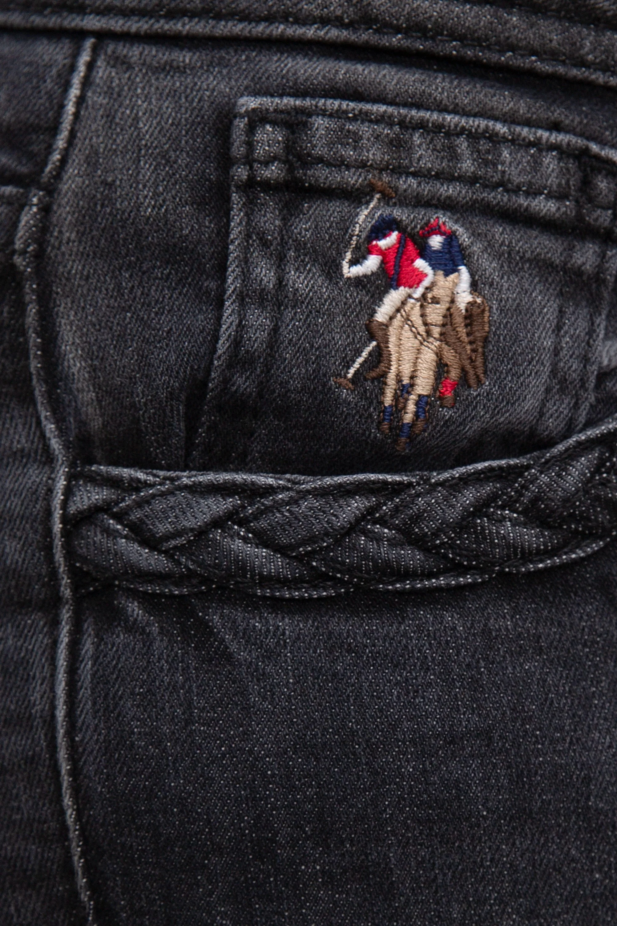 Womens Ladies Jeans Black - Image 4