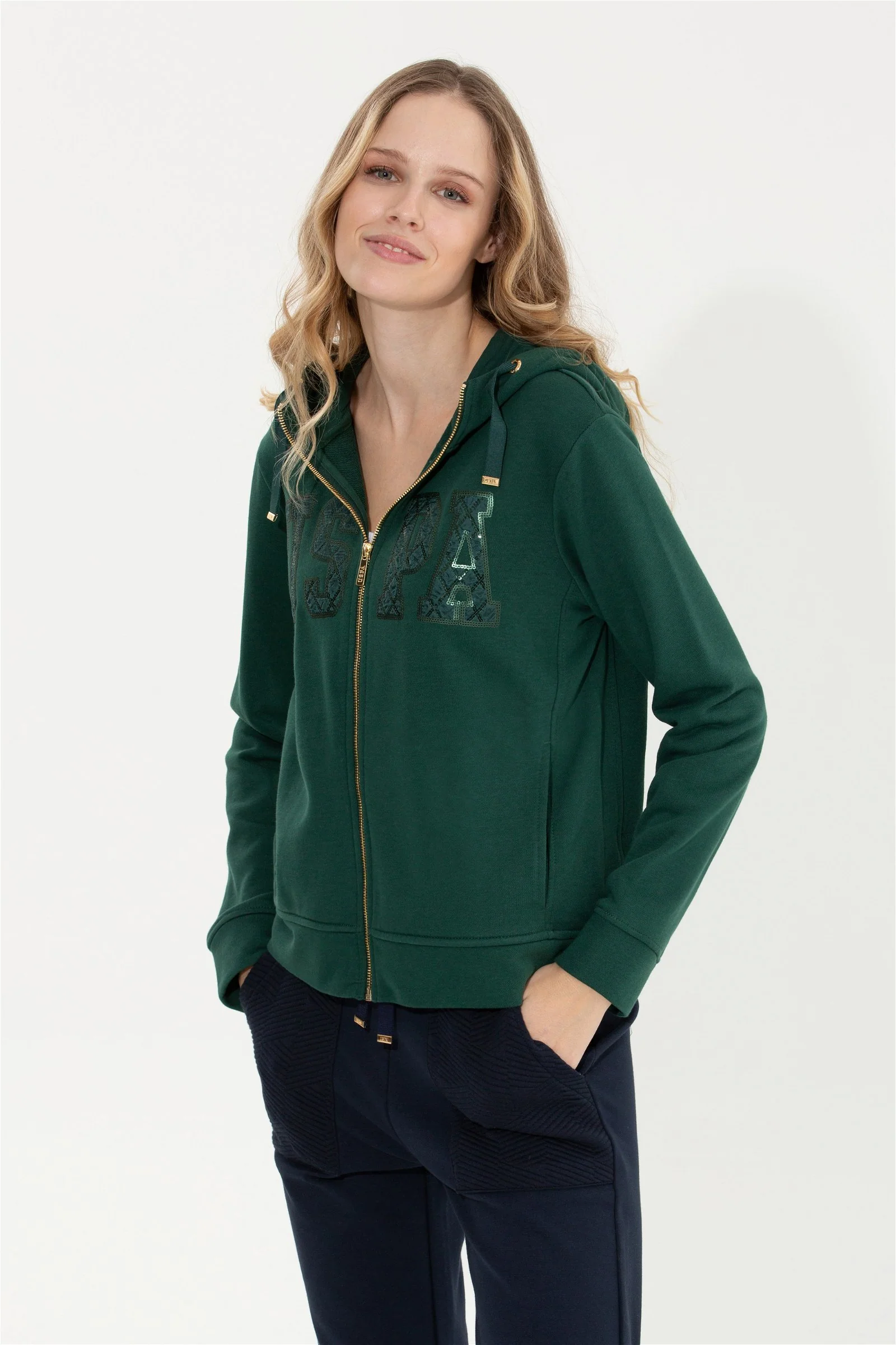 Womens Hoodie Green