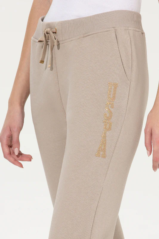 Womens Sweatpants Stone - Image 3