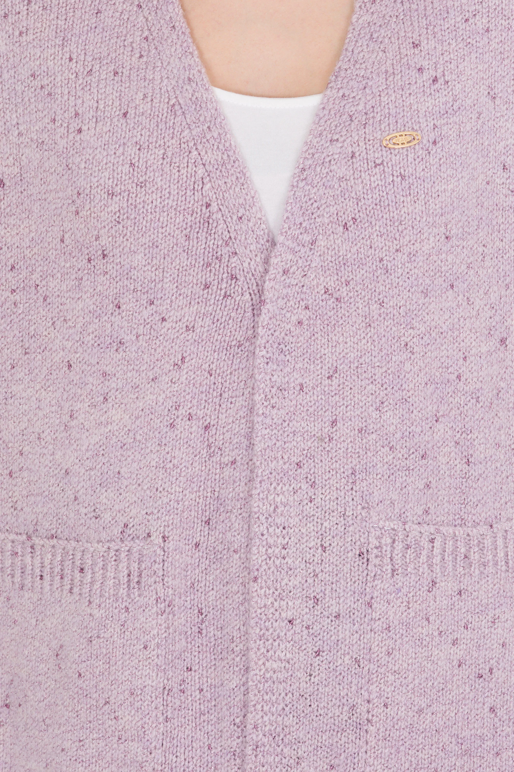 Womens Knitwear Light Pink - Image 4