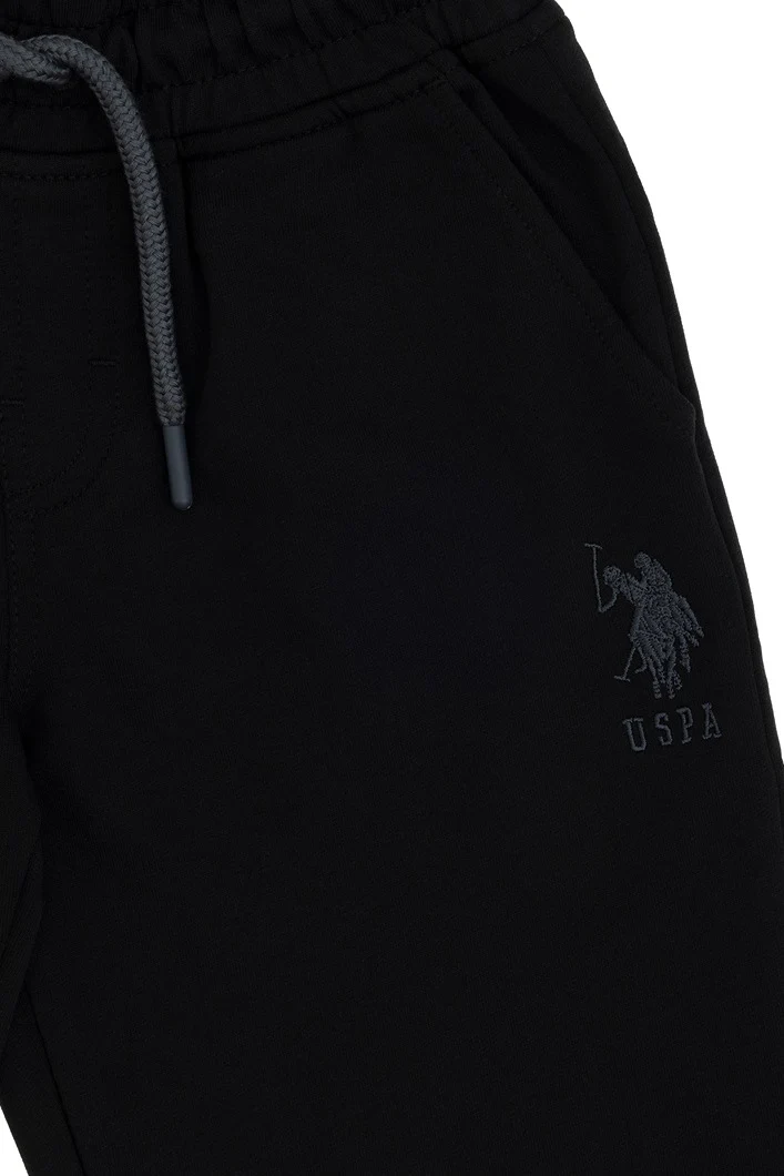 Boy Sweatshorts Black - Image 3